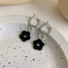 Wholesale dark black alloy earrings JDC-ES-W359 Earrings JoyasDeChina 9# 17552 Wholesale Jewelry JoyasDeChina Joyas De China