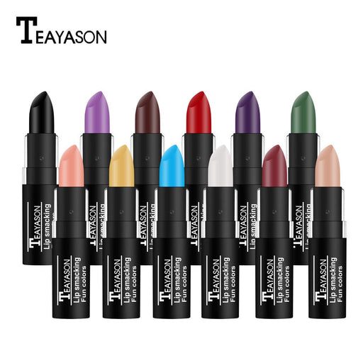 Wholesale dark white nude vampire olive green black purple Halloween retro lipstick JDC-MK-XuQ004 lipstick 徐芹 Wholesale Jewelry JoyasDeChina Joyas De China