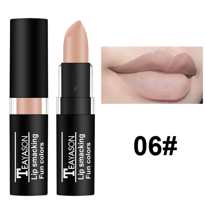Wholesale dark white nude vampire olive green black purple Halloween retro lipstick JDC-MK-XuQ004 lipstick 徐芹 6 Wholesale Jewelry JoyasDeChina Joyas De China