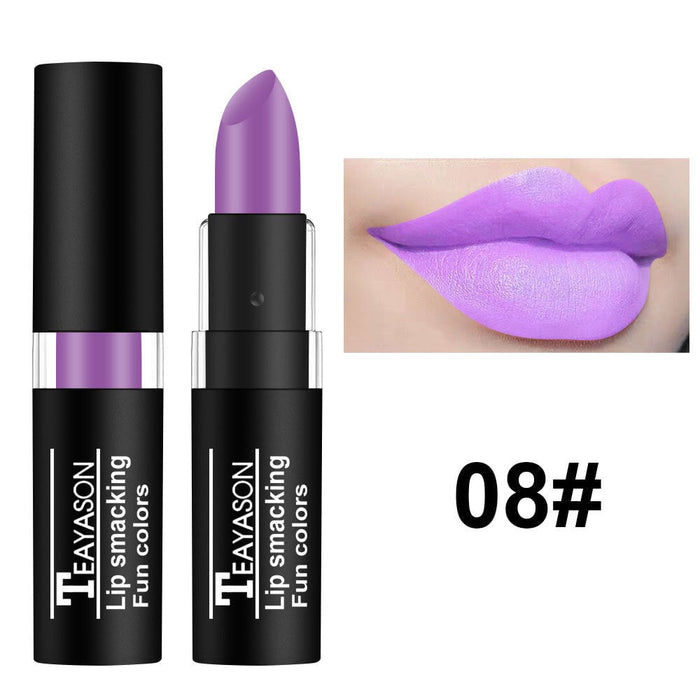 Wholesale dark white nude vampire olive green black purple Halloween retro lipstick JDC-MK-XuQ004 lipstick 徐芹 8 Wholesale Jewelry JoyasDeChina Joyas De China