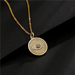 Bulk Jewelry Wholesale demon eye pendant necklace JDC-ag138 Wholesale factory from China YIWU China