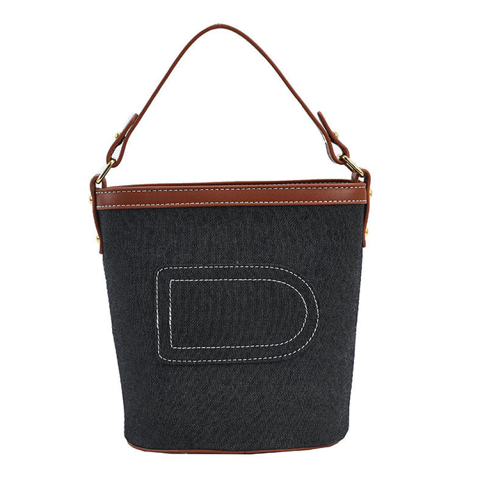 Wholesale Denim canvas handbags JDC-HB-JunLi022 Handbags 骏丽 black Wholesale Jewelry JoyasDeChina Joyas De China