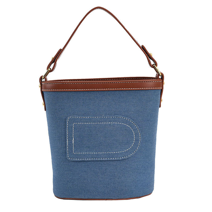 Wholesale Denim canvas handbags JDC-HB-JunLi022 Handbags 骏丽 wathet blue Wholesale Jewelry JoyasDeChina Joyas De China