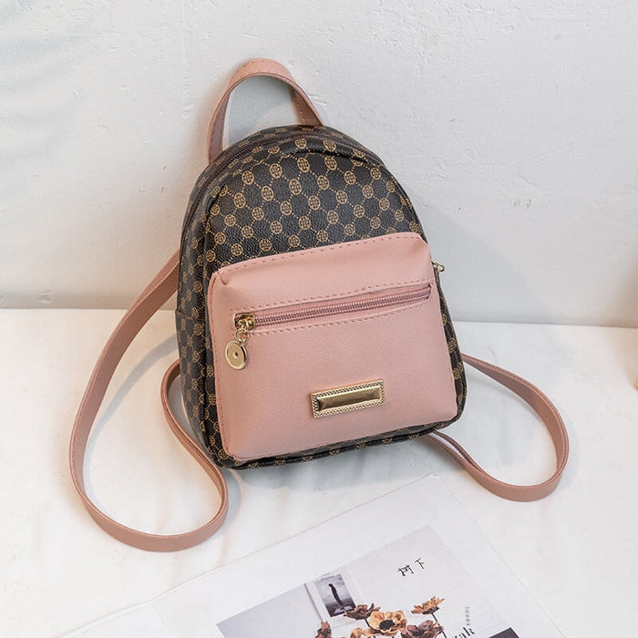 Wholesale design print contrast Backpack Bags JDC-BP-Xinc002 Backpack Bags 狮岭鑫 Wholesale Jewelry JoyasDeChina Joyas De China