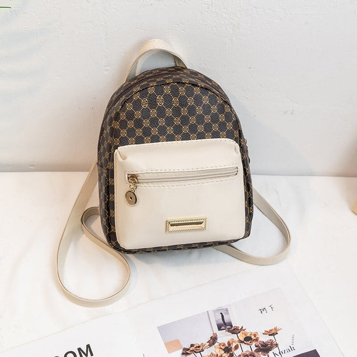 Wholesale design print contrast Backpack Bags JDC-BP-Xinc002 Backpack Bags 狮岭鑫 Wholesale Jewelry JoyasDeChina Joyas De China