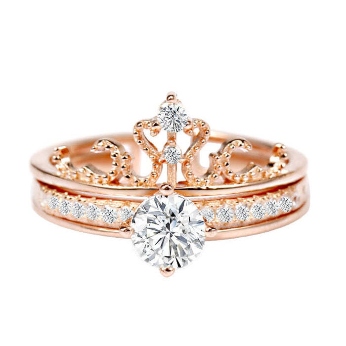 Wholesale detachable crown rings JDC-RS-NS006 Rings 尼森 Wholesale Jewelry JoyasDeChina Joyas De China