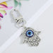 Wholesale Devil's Eye Alloy Keychain MOQ≥6 JDC-KC-Juej001 Keychains 觉际 Wholesale Jewelry JoyasDeChina Joyas De China