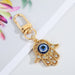 Wholesale Devil's Eye Alloy Keychain MOQ≥6 JDC-KC-Juej001 Keychains 觉际 Wholesale Jewelry JoyasDeChina Joyas De China