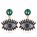 Wholesale Devil's Eye Alloy Rhinestone Earrings JDC-ES-WY-001 Earrings 威扬 2 Wholesale Jewelry JoyasDeChina Joyas De China