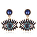 Wholesale Devil's Eye Alloy Rhinestone Earrings JDC-ES-WY-001 Earrings 威扬 5 Wholesale Jewelry JoyasDeChina Joyas De China