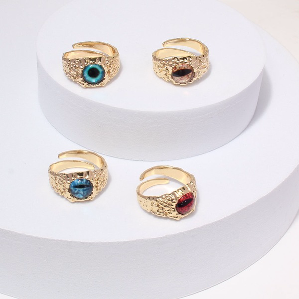 Wholesale Devil's Eye Copper Rings JDC-RS-TC016 Rings JoyasDeChina Wholesale Jewelry JoyasDeChina Joyas De China