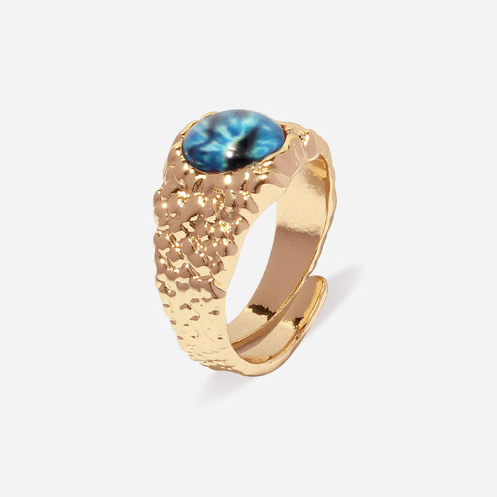 Wholesale Devil's Eye Copper Rings JDC-RS-TC016 Rings JoyasDeChina blue adjustable Wholesale Jewelry JoyasDeChina Joyas De China
