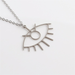 Wholesale devil's Eye Pendant titanium steel necklace JDC-NE-ML049 NECKLACE JoyasDeChina Wholesale Jewelry JoyasDeChina Joyas De China