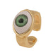 Wholesale Devil's Eye Wide Version Copper Rings JDC-RS-HX120 Rings JoyasDeChina J211-A Adjustable opening Wholesale Jewelry JoyasDeChina Joyas De China