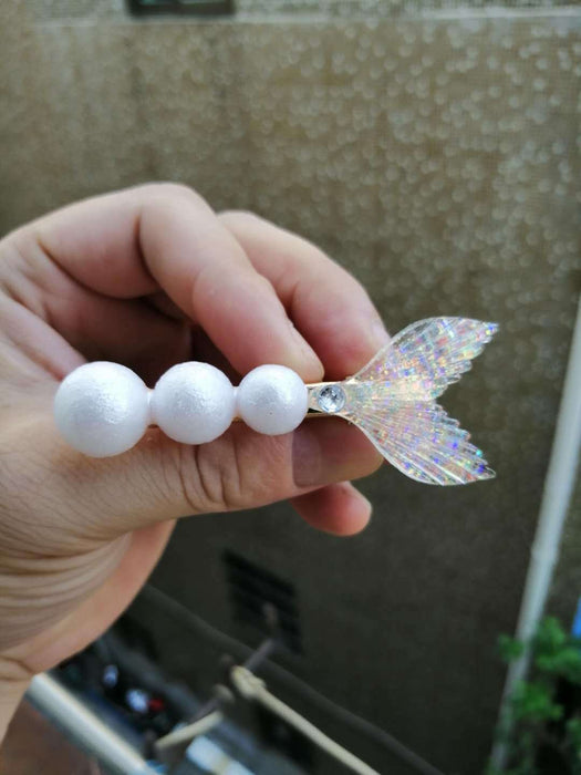 Wholesale diamond banger pearl simple hair Scrunchies JDC-HS-ZhuoM002 Hair Scrunchies 卓美 bai k9 Wholesale Jewelry JoyasDeChina Joyas De China