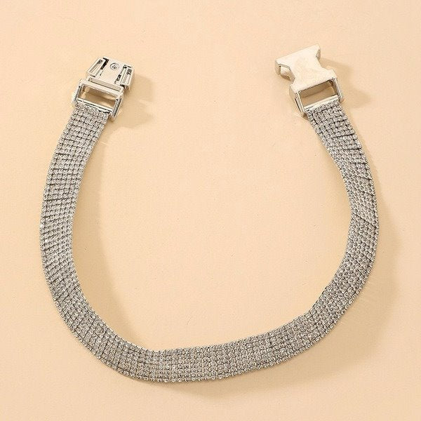 Wholesale diamond belt Silver Bracelet JDC-NE-YWJQ002 Necklaces 砱拫儕? Wholesale Jewelry JoyasDeChina Joyas De China