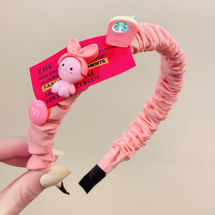 Wholesale diamond cute animal cartoon Headband (F)JDC-HD-i132 Headband 溪南 5# Wholesale Jewelry JoyasDeChina Joyas De China