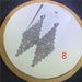 Wholesale diamond earrings long tassels JDC-ES-rut001 Earrings 如通 4 Wholesale Jewelry JoyasDeChina Joyas De China