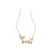 Wholesale diamond-encrusted butterfly alloy necklace JDC-NE-BaoY008 Necklaces 宝钰 Wholesale Jewelry JoyasDeChina Joyas De China