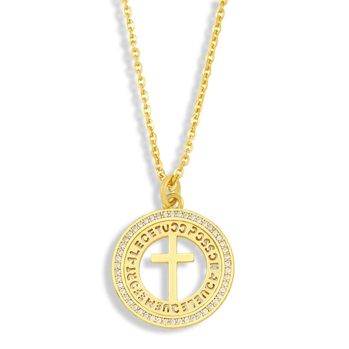 Wholesale diamond-encrusted peach heart love mother's day necklace JDC-NE-AOS018 Necklaces 翱昇 Wholesale Jewelry JoyasDeChina Joyas De China