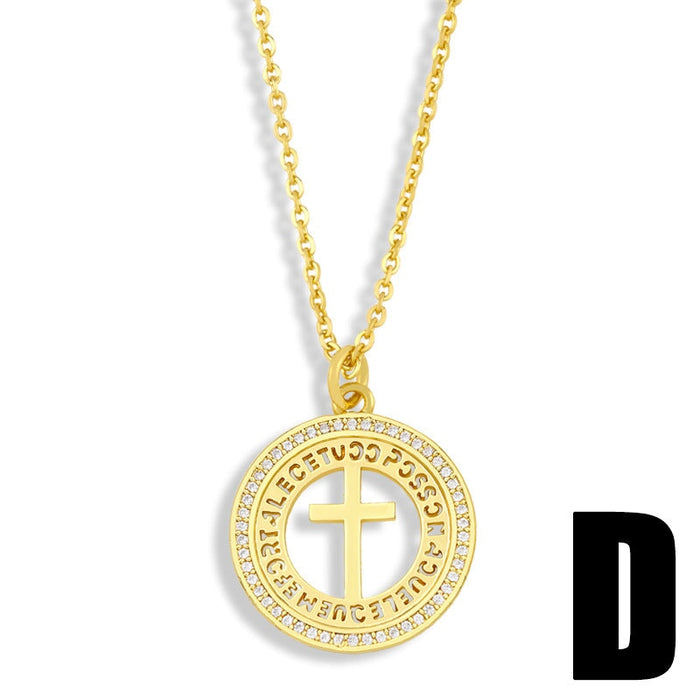 Wholesale diamond-encrusted peach heart love mother's day necklace JDC-NE-AOS018 Necklaces 翱昇 Wholesale Jewelry JoyasDeChina Joyas De China