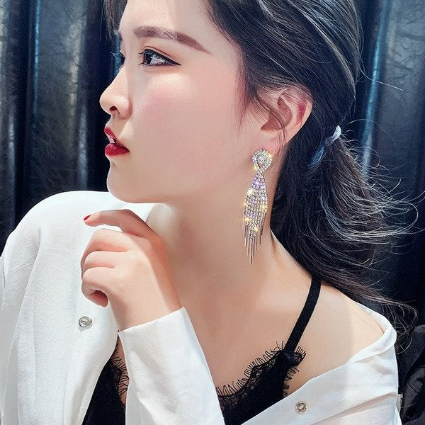 Wholesale diamond gold earrings JDC-ES-BY-132 Earrings 宝钰 Wholesale Jewelry JoyasDeChina Joyas De China
