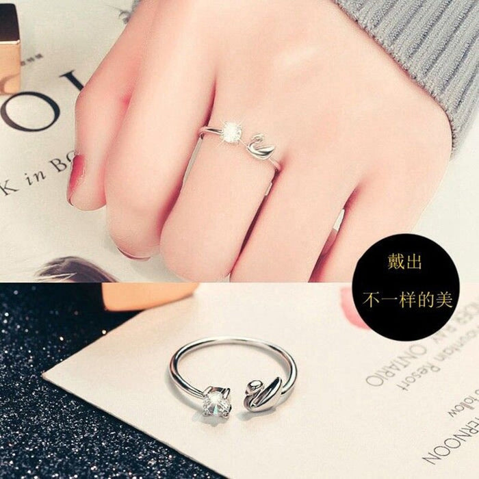 Wholesale diamond inlaid opening adjustable index finger MOQ≥10JDC-RS-NS012 Rings 尼森 Wholesale Jewelry JoyasDeChina Joyas De China