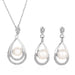 Wholesale diamond inlaid Zircon Necklace JDC-NE-Yiz005 necklaces 艺真 01KC 2598 Wholesale Jewelry JoyasDeChina Joyas De China