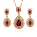 Wholesale diamond inlaid Zircon Necklace JDC-NE-Yiz005 necklaces 艺真 5381 Wholesale Jewelry JoyasDeChina Joyas De China