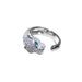 Wholesale diamond-set adjustable leopard head opening metal ring MOQ≥5 JDC-RS-NS013 Rings 尼森 Platinum MOQ5 Wholesale Jewelry JoyasDeChina Joyas De China
