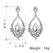 Wholesale diamond set basket alloy earrings JDC-ES-GSDB035 Earrings 丹比华比 Wholesale Jewelry JoyasDeChina Joyas De China