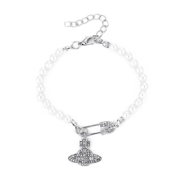 Wholesale diamond-studded saturn sphere alloy bracelet JDC-BT-A016 Bracelet 妙雅 bracelet Wholesale Jewelry JoyasDeChina Joyas De China