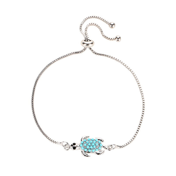 Wholesale Diamond Turtle Alloy Adjustable Bracelet JDC-BT-A033 Bracelet 妙雅 Wholesale Jewelry JoyasDeChina Joyas De China