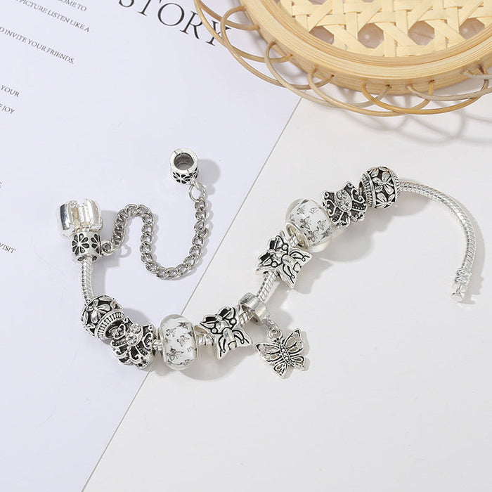 Wholesale DIY Alloy Butterfly Snake Bone Bracelet (F) JDC-BT-XingL042 Bracelet 星銮 Wholesale Jewelry JoyasDeChina Joyas De China