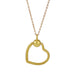 Wholesale DIY Alloy Heart Pendant Necklace JDC-NE-XingL004 Necklaces 星銮 gold Wholesale Jewelry JoyasDeChina Joyas De China
