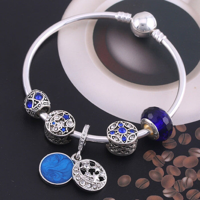 Wholesale DIY Alloy Silver Plated Bracelet (F) JDC-BT-XingL049 Bracelet 星銮 Wholesale Jewelry JoyasDeChina Joyas De China
