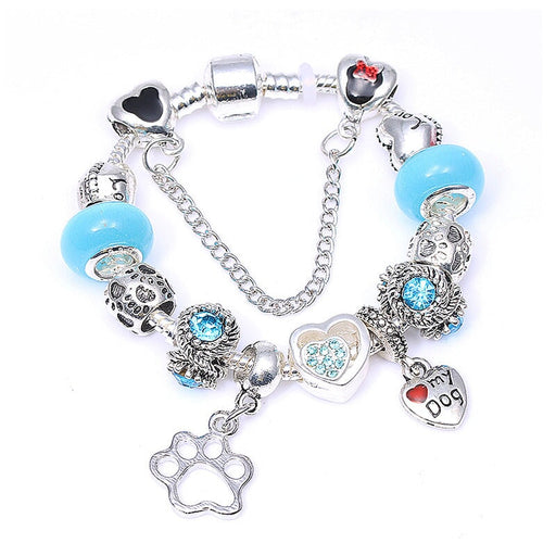 Wholesale DIY Alloy Silver Plated Bracelet (F) JDC-BT-XingL054 Bracelet 星銮 16cm Wholesale Jewelry JoyasDeChina Joyas De China