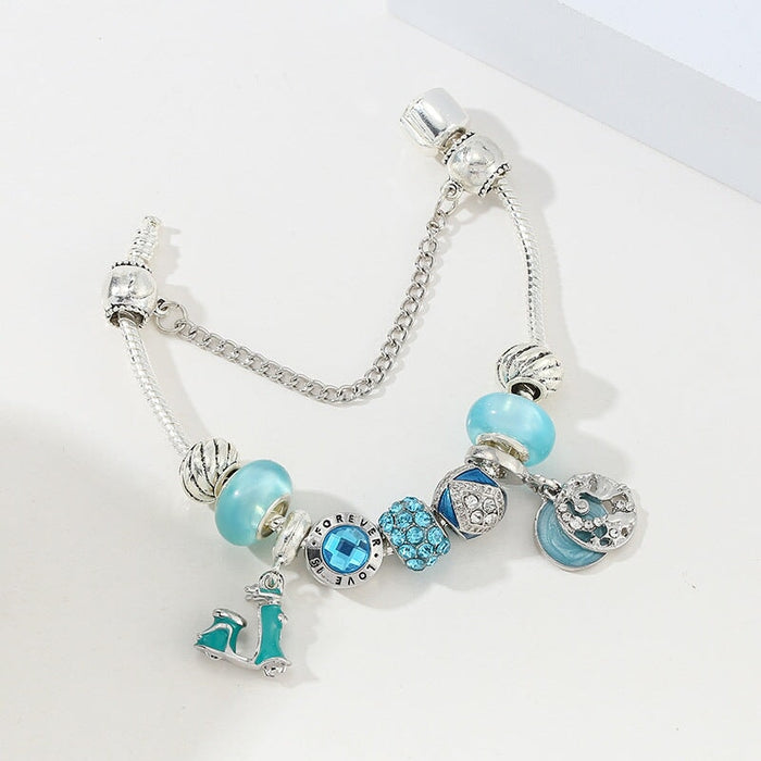 Wholesale DIY Alloy Silver Plated Bracelet (F) JDC-BT-XingL056 Bracelet 星銮 Wholesale Jewelry JoyasDeChina Joyas De China
