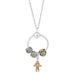 Wholesale DIY Alloy Silver Plated Heart Pendant Necklace JDC-NE-XingL001 Necklaces 星銮 Wholesale Jewelry JoyasDeChina Joyas De China