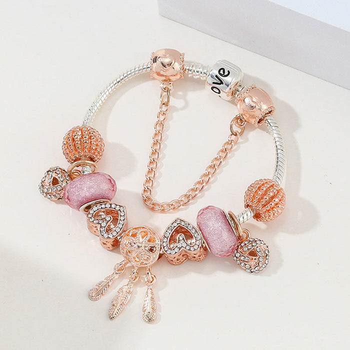 Wholesale DIY Beaded Dream Catcher Alloy Bracelet JDC-BT-XingL003 Bracelet 星銮 Wholesale Jewelry JoyasDeChina Joyas De China