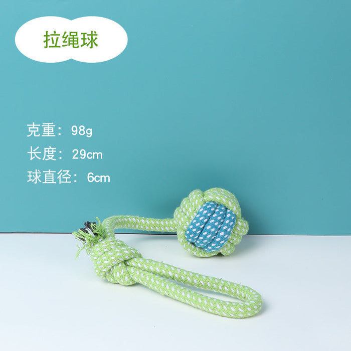 Wholesale dog cotton rope knot bite resistant toys pack of 2 JDC-PT-FP008 Pet Toy 沣沛 D MINIMUM 2 Wholesale Jewelry JoyasDeChina Joyas De China