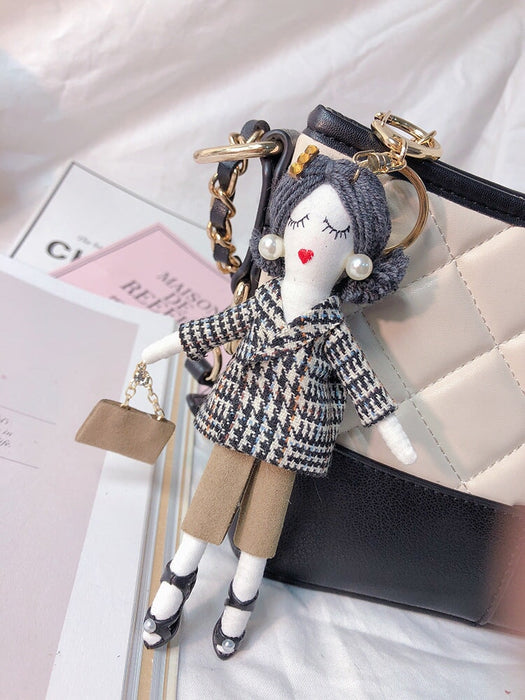 Wholesale Doll Cotton Keychain JDC-KC-LX043 Keychains 恋希 Wholesale Jewelry JoyasDeChina Joyas De China
