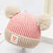 Wholesale double ball red wool hat JDC-FH-GSYH051 FashionHat 予画 Wholesale Jewelry JoyasDeChina Joyas De China
