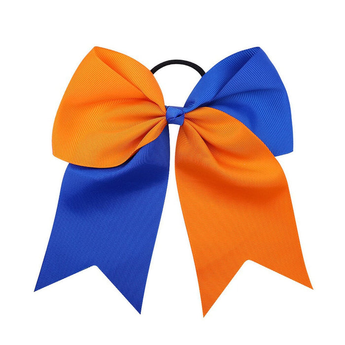 Wholesale double color dovetail bow children hair band JDC-HS-YL060 Hair Scrunchies 雅伦 Wholesale Jewelry JoyasDeChina Joyas De China