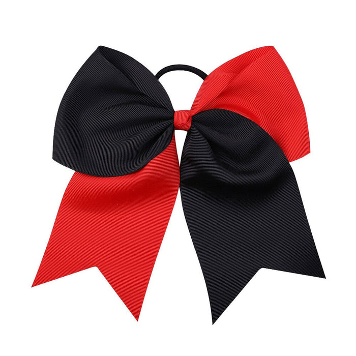 Wholesale double color dovetail bow children hair band JDC-HS-YL060 Hair Scrunchies 雅伦 5 Wholesale Jewelry JoyasDeChina Joyas De China