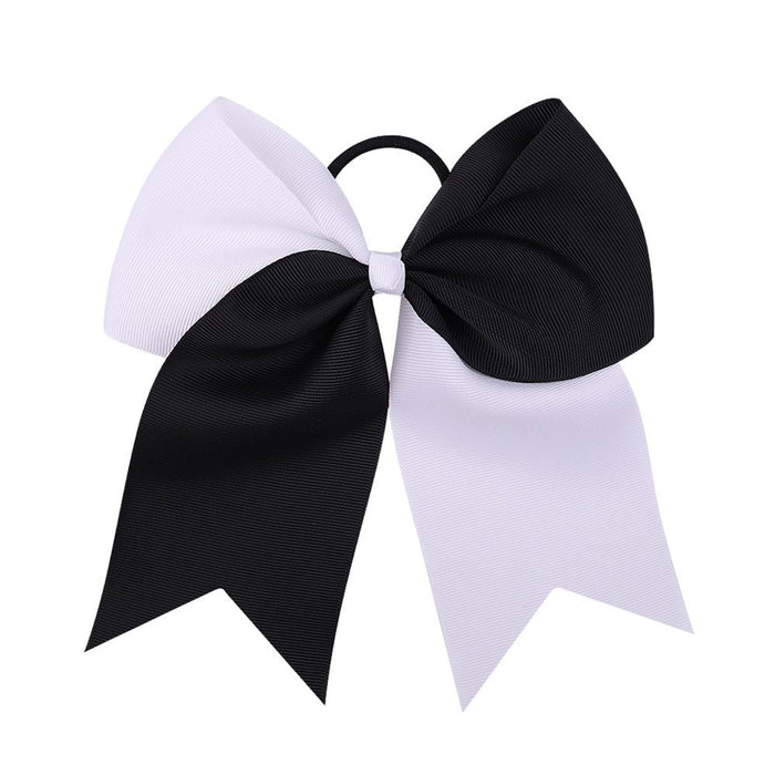 Wholesale double color dovetail bow children hair band JDC-HS-YL060 Hair Scrunchies 雅伦 Wholesale Jewelry JoyasDeChina Joyas De China