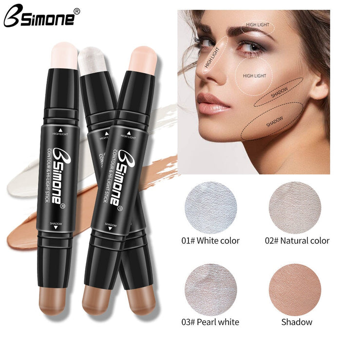 Wholesale double head high gloss concealer contour stick JDC-CP-JunC002 Contouring powder 君灿 Wholesale Jewelry JoyasDeChina Joyas De China