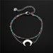 Wholesale double layer moon titanium steel hand ornament JDC-BT-Mingm003 Bracelet 敏萌 2 Wholesale Jewelry JoyasDeChina Joyas De China
