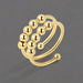 Wholesale Double Layer Spinning Bead Copper Decompression Ring JDC-RS-YZM096 Rings 伊之美 Wholesale Jewelry JoyasDeChina Joyas De China