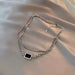 Wholesale double layered alloy necklaces JDC-NE-A087 Necklaces 妙雅 Wholesale Jewelry JoyasDeChina Joyas De China